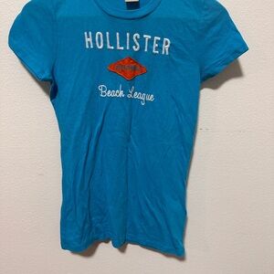 Hollister Blue Graphic Tee